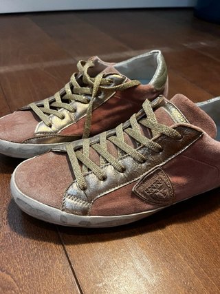 Philip Plein Sneakers Rosa Oro