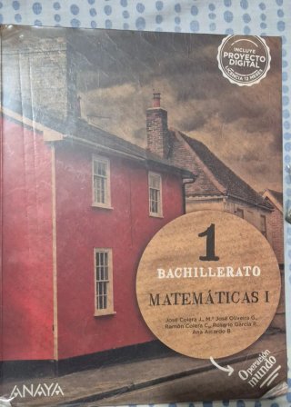Libros 1° de Bachillerato.