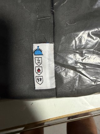 Pantalones de trabajo ROLYMS grises -ignífugos