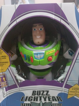 Buzz Lightyear Figura Acción Habla