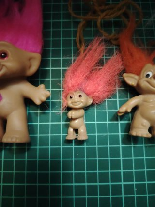 Trolls Vintages - Lote de 4 Figuras