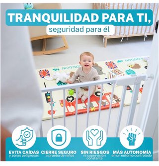 Barrera seguridad bebé/mascota