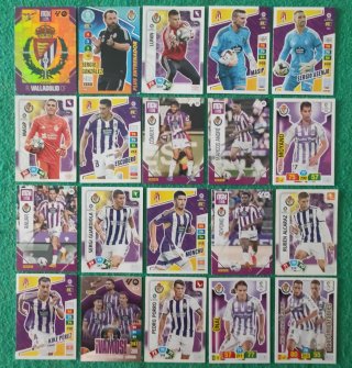 Lote Valladolid CF Adrenalyn XL Panini