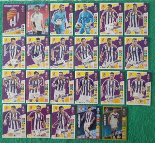 Lote Valladolid CF Adrenalyn XL Panini