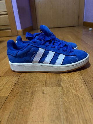 Adidas Campus Azul y Blanco