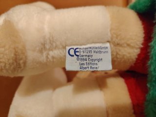 Peluche Caius Aérobus Oficial 1994