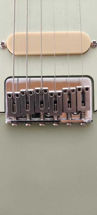 Silletas Guitarra Eléctrica Cromadas