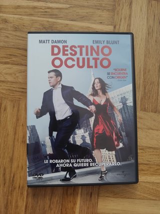 DVD Destino Oculto (Matt Damon, Emily Blunt)