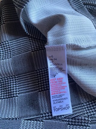 Vestito cotone quadretti