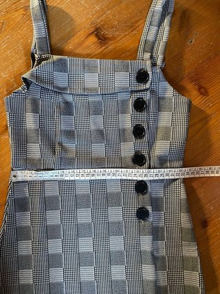 Vestito cotone quadretti