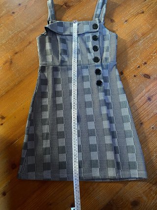 Vestito cotone quadretti