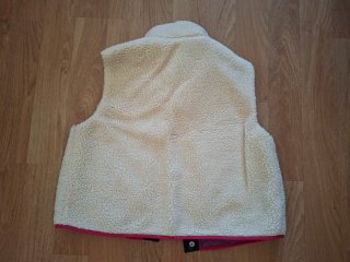 Chaleco Scalpers Mujer Beige y Rosa