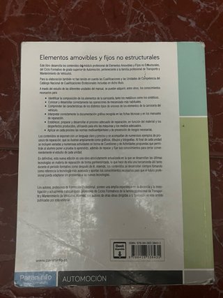 Libro Elementos amovibles y fijos no estructurales