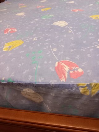 Cubre cama verano floral