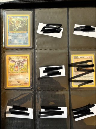 Cartas Pokémon Vintage