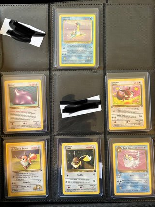 Cartas Pokémon Vintage