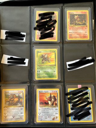 Cartas Pokémon Vintage