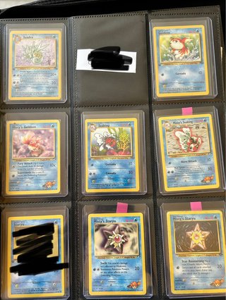 Cartas Pokémon Vintage