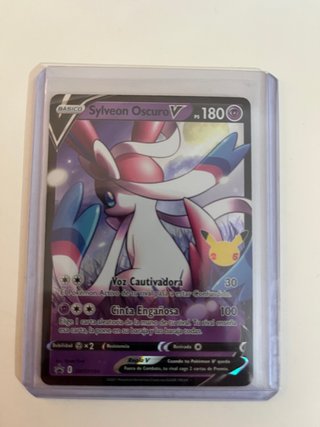 Carta Pokémon Sylveon Oscuro V