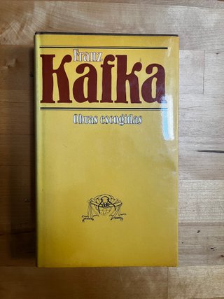LIBRO Obras escogidas de Kafka.
