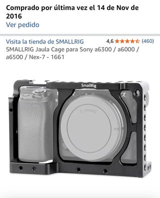 Jaula SmallRig Sony A6000/A6300/A6500