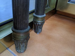 Cabecero y piecero de bronce