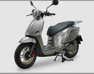 Moto Letbe Neon 125 Gris/Dorado