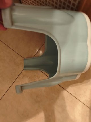 Alzador baño infantil huella oso polar