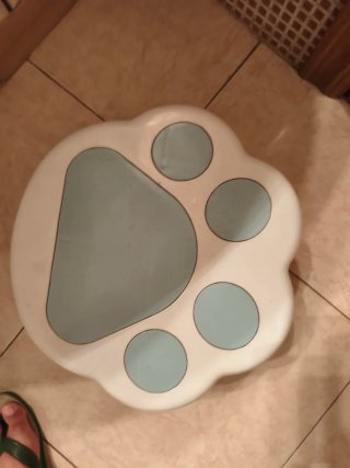 Alzador baño infantil huella oso polar