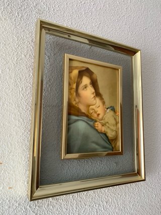 Cuadro Virgen María con Niño Jesús