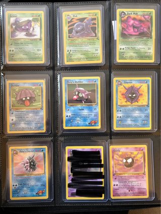 Cartas Pokémon Vintage Colección