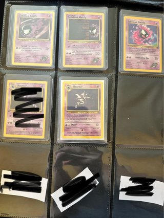 Cartas Pokémon Vintage Colección