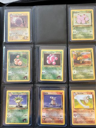 Cartas Pokémon Vintage Colección