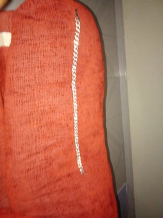 Collar de plata con diamantes