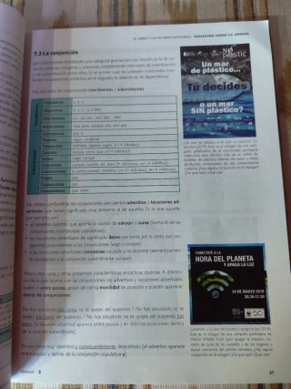 Libro de Lengua Castellana 1 de Bachillerato.