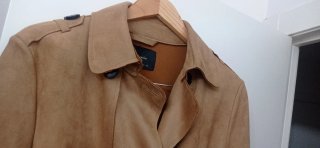 Gabardina Camel estradivariud Talla M