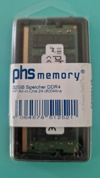 PHS MEMORY PARA PORTATIL 32GB DDR4 3200MHZ