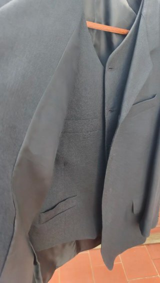 Traje Negro Hombre