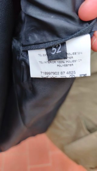 Traje Negro Hombre