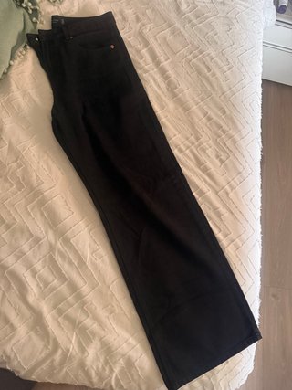 Pantalones Stradivarius negros talla M