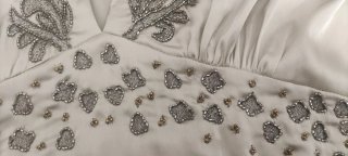 Vestido Zara S bordado