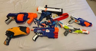 Lote de 6 Pistolas Nerf
