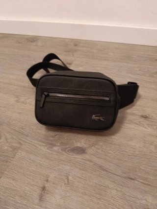 Bandolera Lacoste Negra
