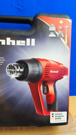 Pistola de Calor Einhell con Accesorios