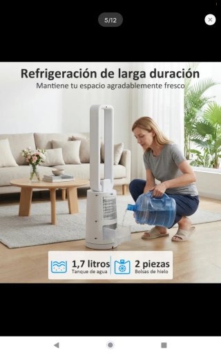 Ventilador Enfriador Aire 90W