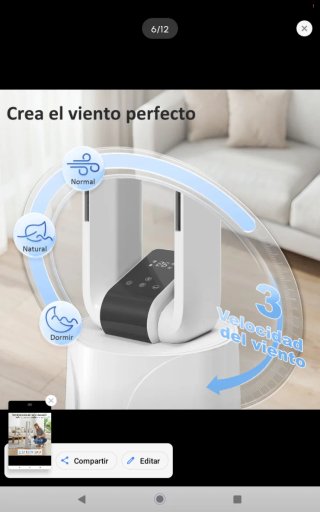 Ventilador Enfriador Aire 90W
