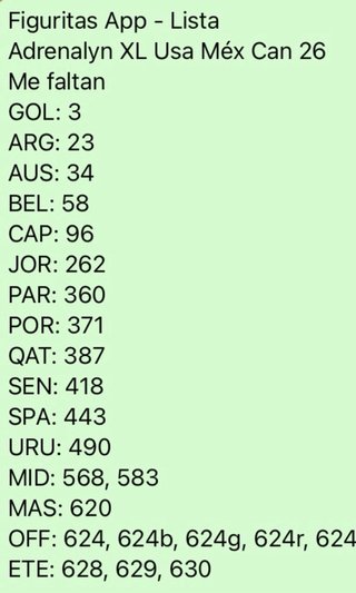 Colección Cromos Mundial 2026 Adrenalyn Panini