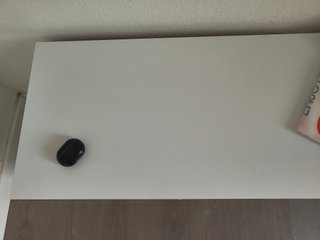 Mueble de TV television Blanco Negro - 140cm ancho