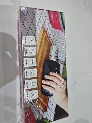 Afilador de cuchillos eléctrico con batería