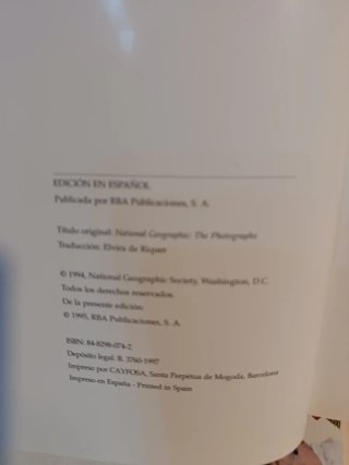 Libro Las Mejores Fotografías Nacional Geographic